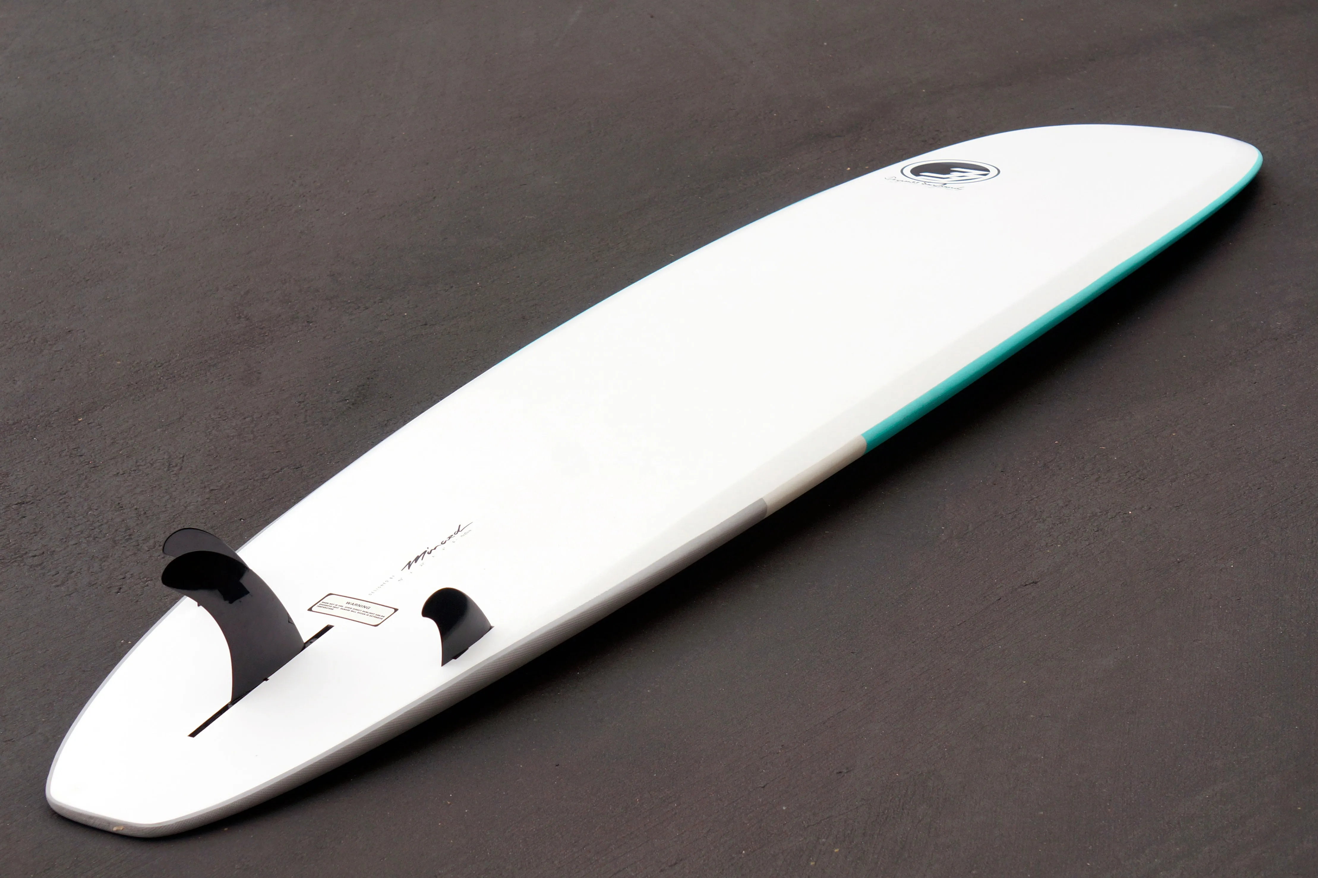 10' Ultimate Longboard Surfboard Aqua Dip (Hybrid Epoxy Softtop)