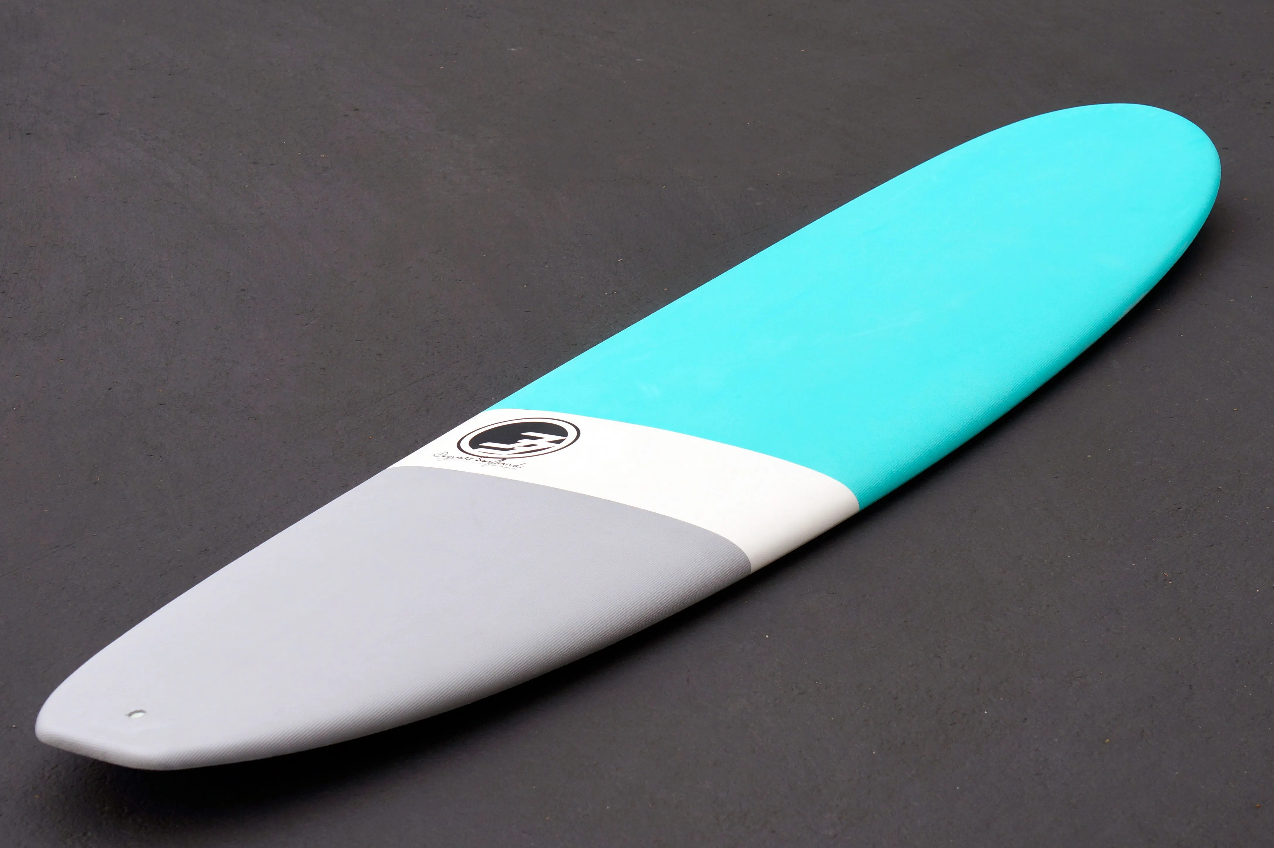 10' Ultimate Longboard Surfboard Aqua Dip (Hybrid Epoxy Softtop)