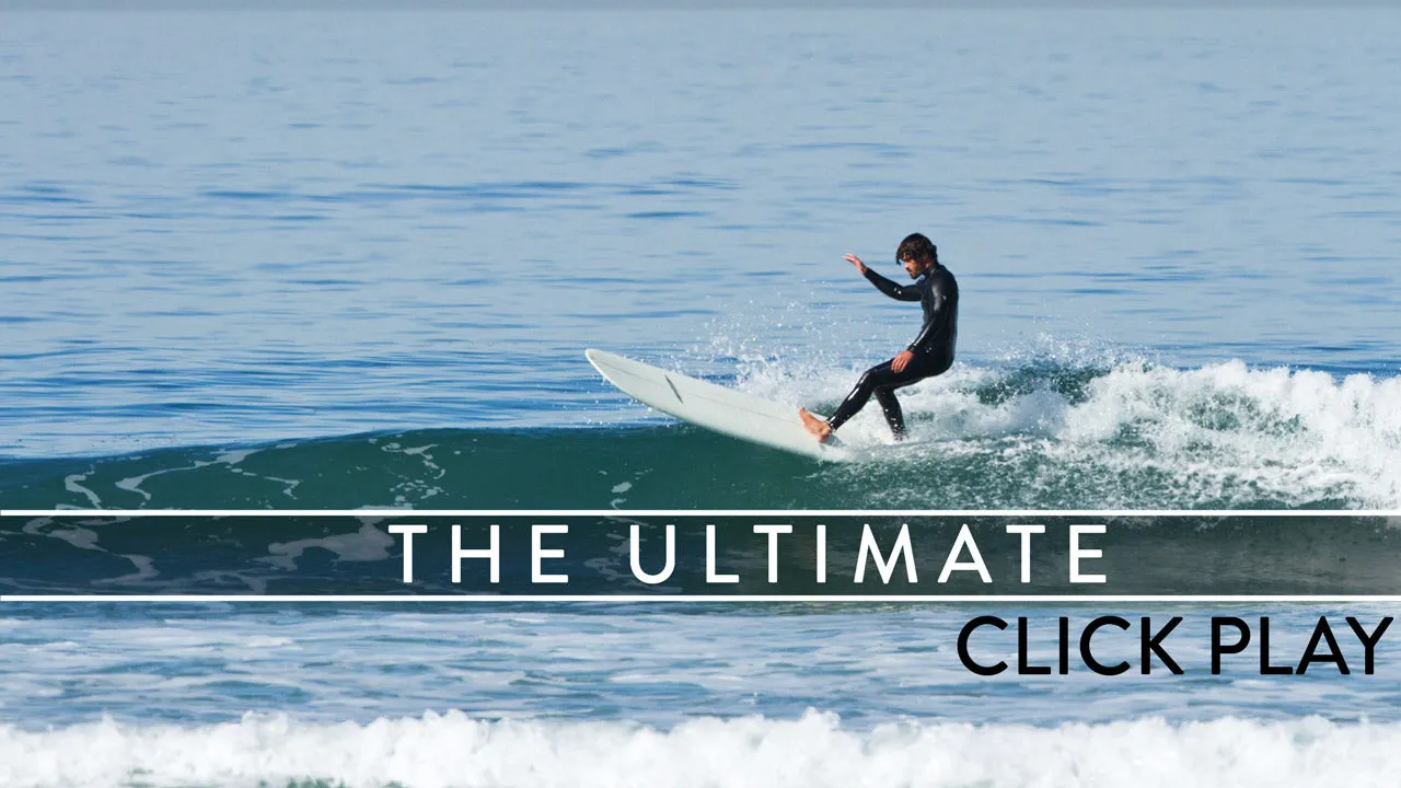 10' Ultimate Longboard Surfboard Aqua Dip (Hybrid Epoxy Softtop)