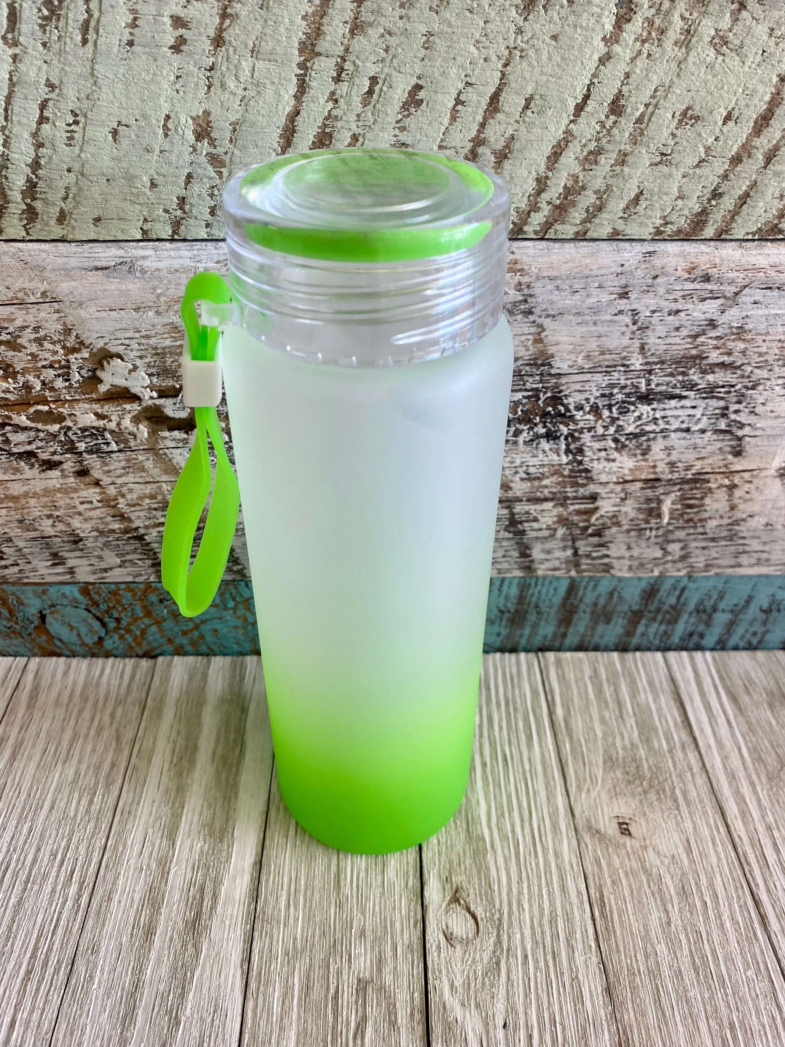 17oz Glass Ombre Gradient Bottles