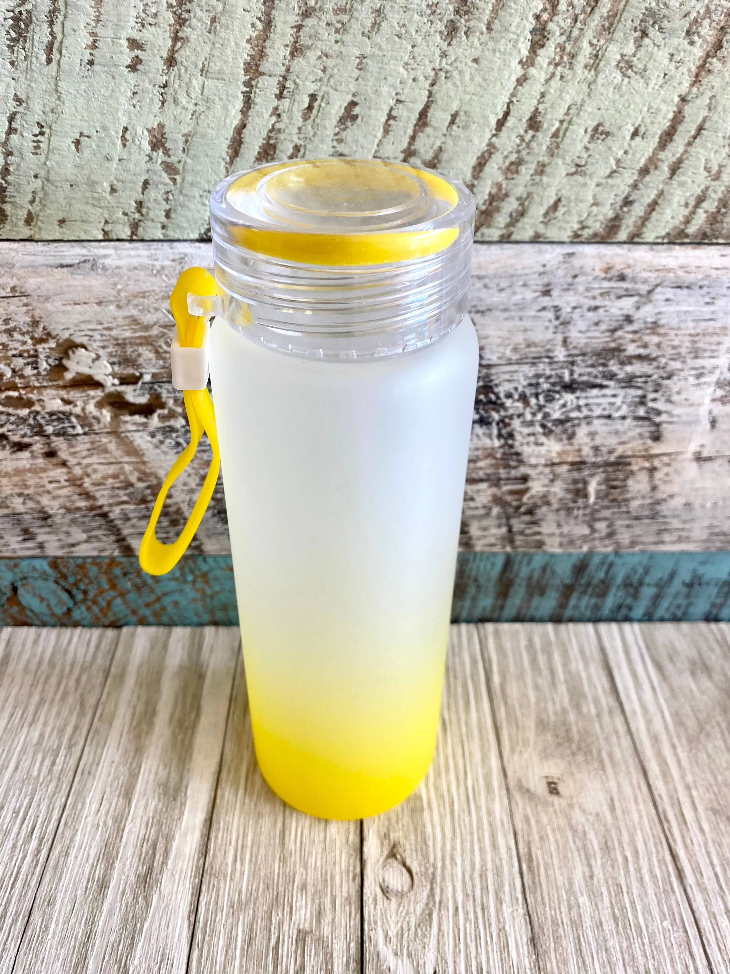17oz Glass Ombre Gradient Bottles