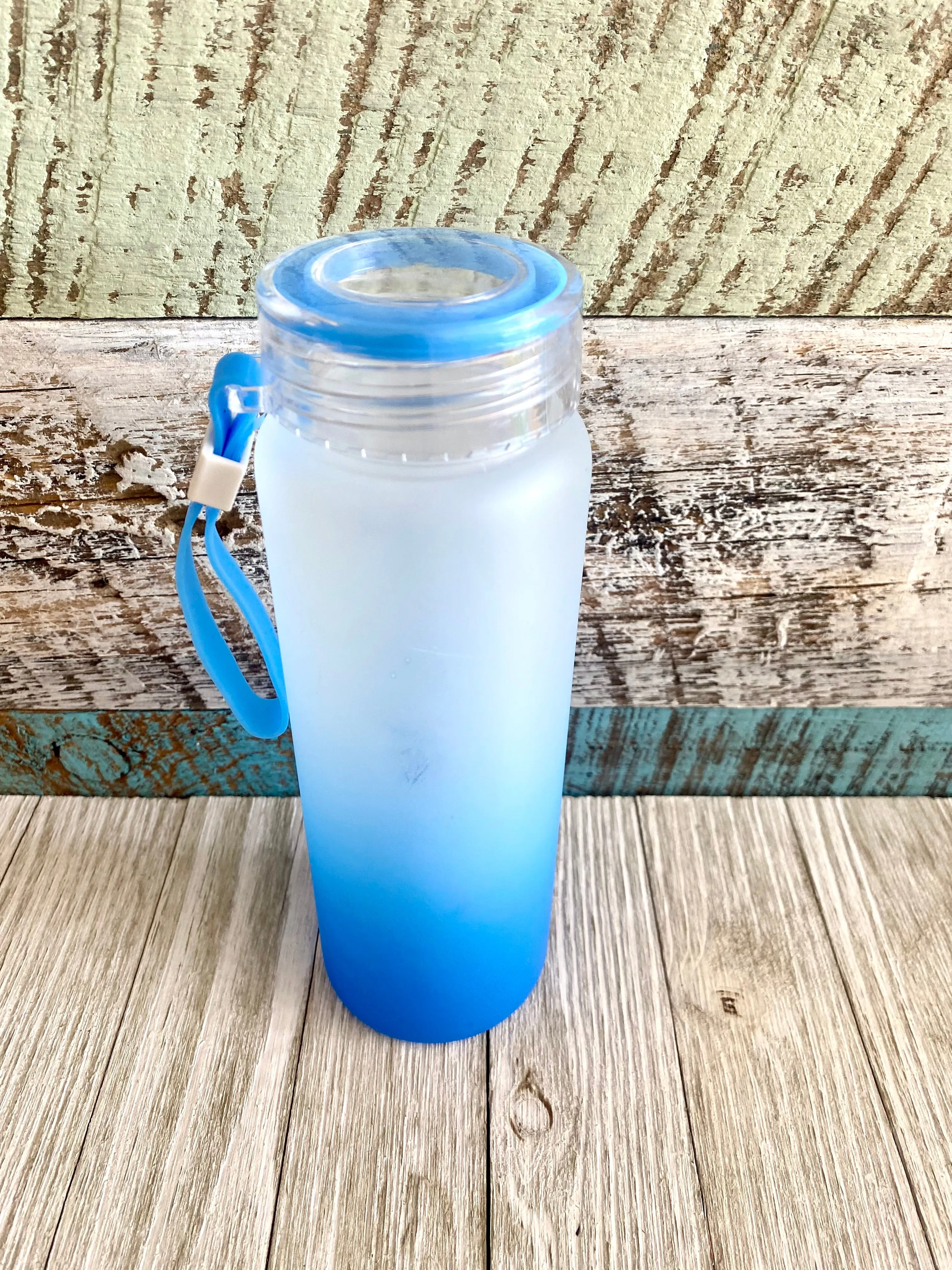 17oz Glass Ombre Gradient Bottles