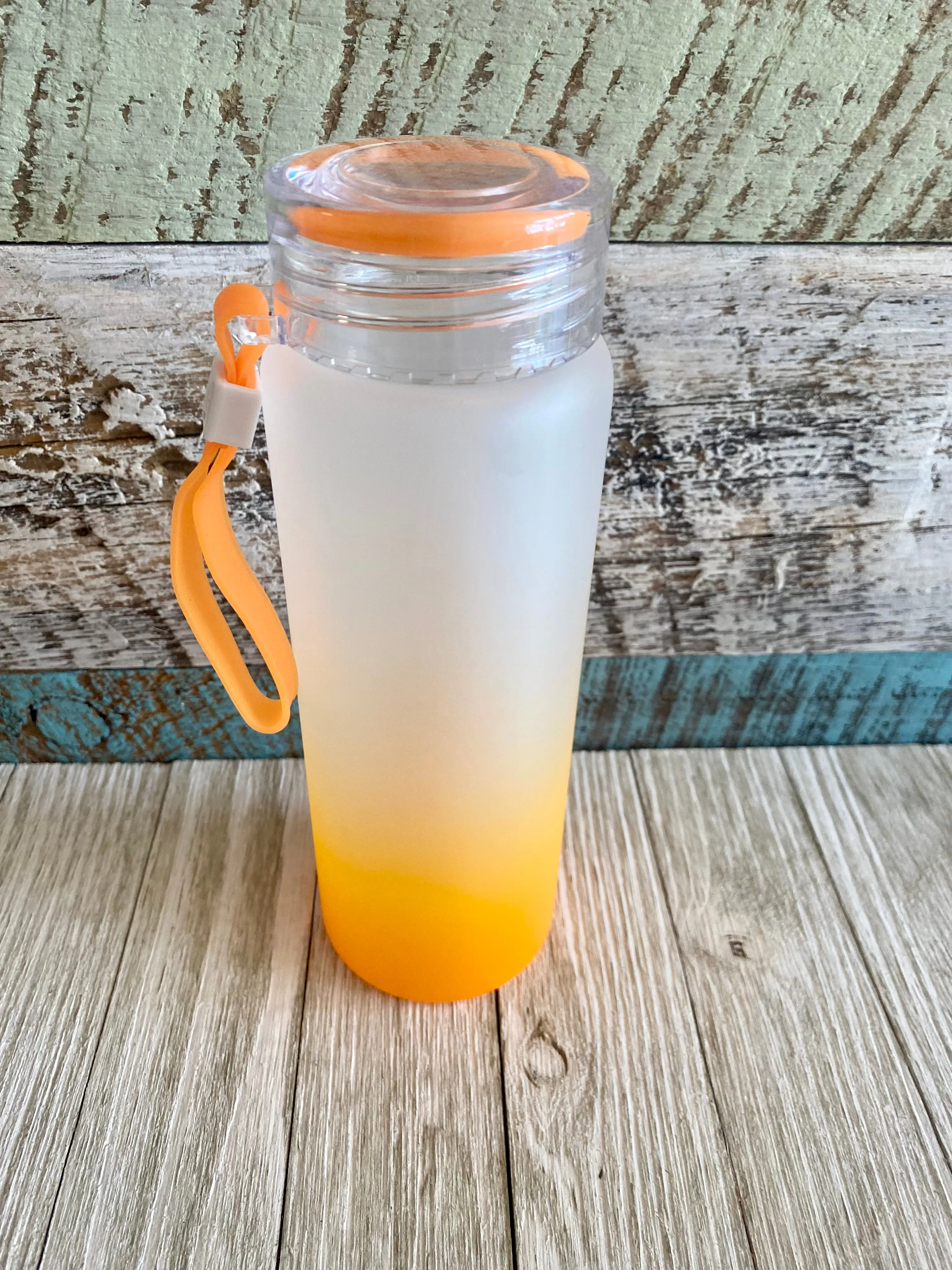 17oz Glass Ombre Gradient Bottles
