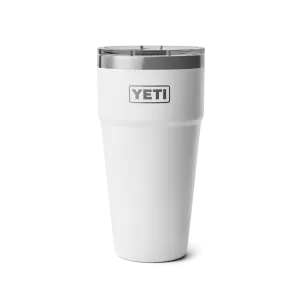 30 oz. / 887ml Stackable Cup w/ MagSlider Lid - White