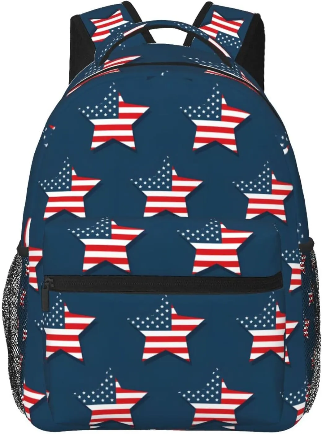 4th July Travel Laptop Backpack for Women Lightweight College Backpack Adjustable Fits 15.6 Inch Laptop Bag Waterproof for Men, Work, Gym