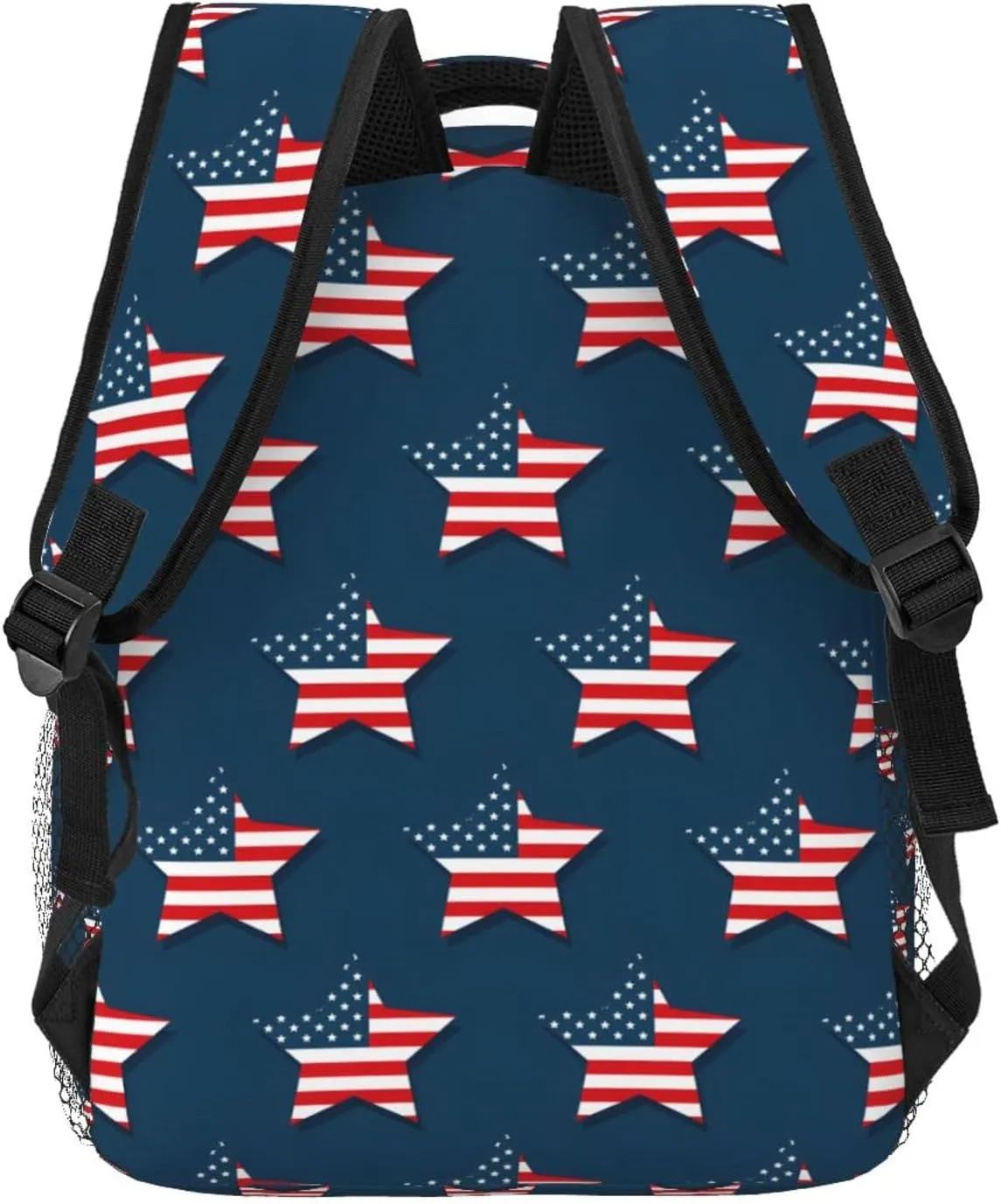 4th July Travel Laptop Backpack for Women Lightweight College Backpack Adjustable Fits 15.6 Inch Laptop Bag Waterproof for Men, Work, Gym