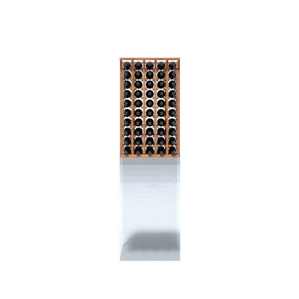 5 Column - 50 Bottle 38.25in Upper Rack