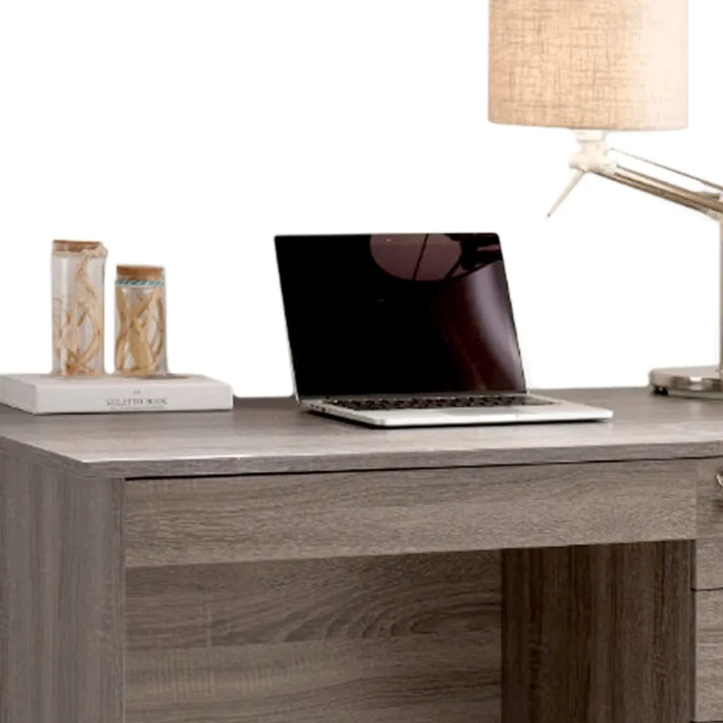 Adorning Contemporary Style Office Desk , Gray