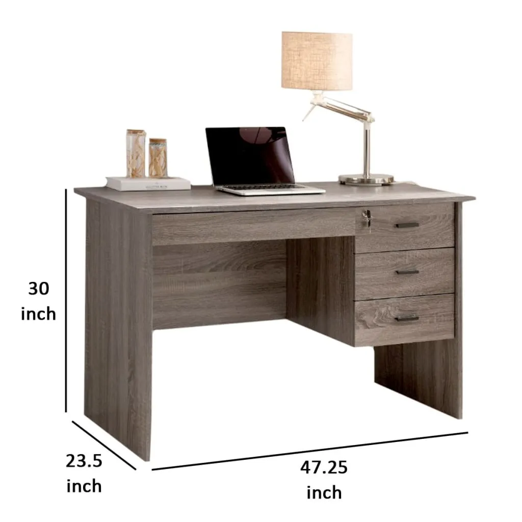 Adorning Contemporary Style Office Desk , Gray
