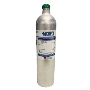 AimSafety Quad Mixture Calibration Gas 70-2900-0550-1