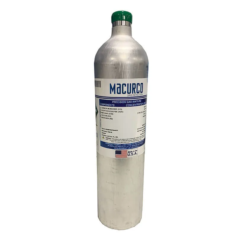 AimSafety Quad Mixture Calibration Gas 70-2900-0550-1