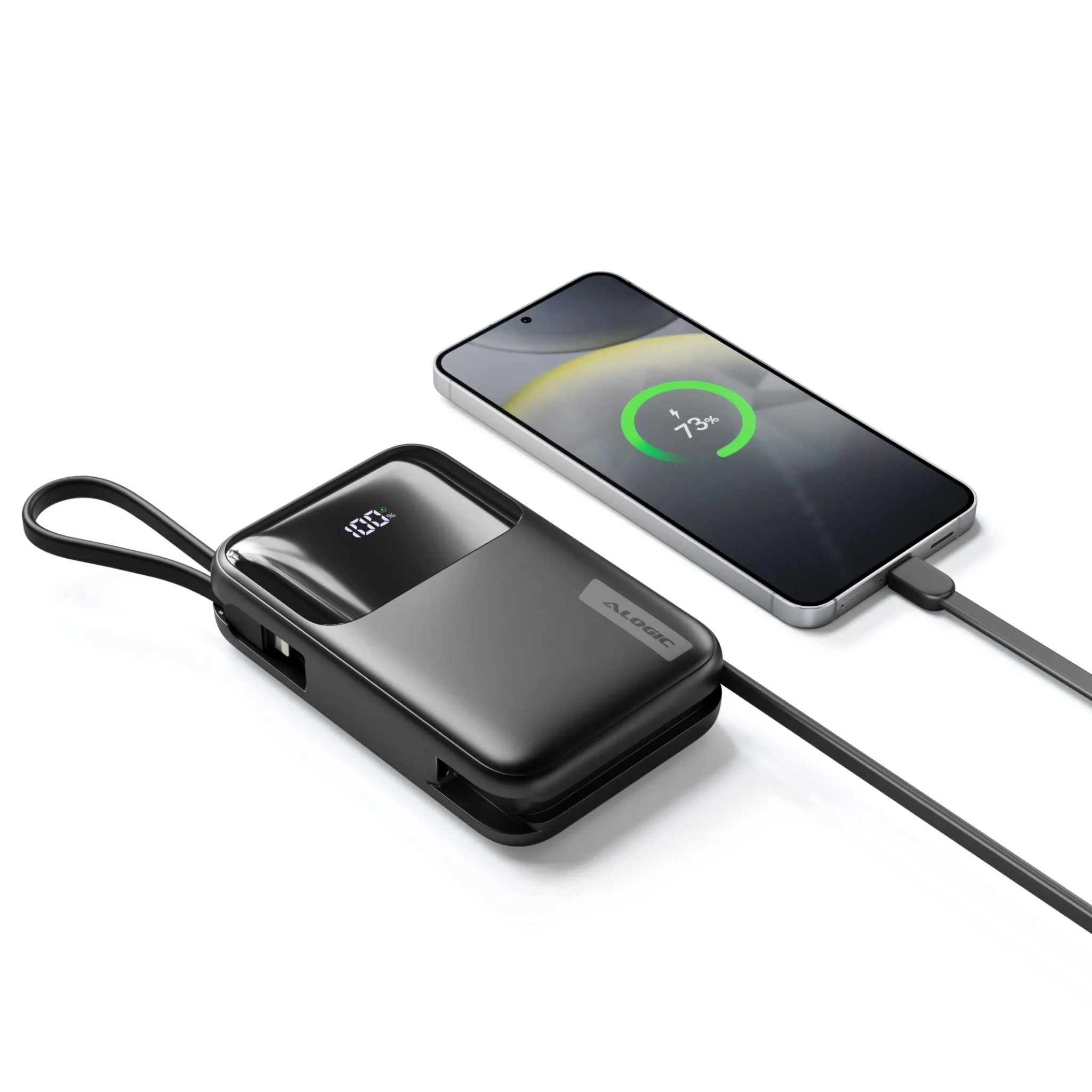 ALOGIC 20K 30W Tandem Powerbank with USB-C & Lighting (Black)