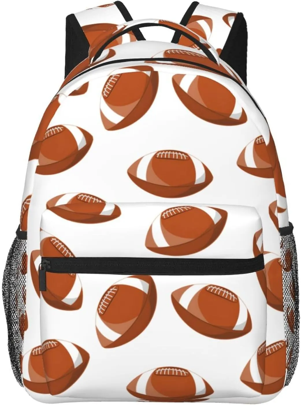 American Football Travel Laptop Backpack Women Lightweight Backpack Adjustable College Backpack Fits 15.6 Inch Laptop Waterproof Travel Backpack for Women, Men, Travel