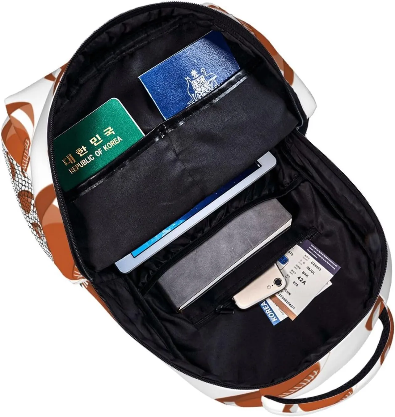 American Football Travel Laptop Backpack Women Lightweight Backpack Adjustable College Backpack Fits 15.6 Inch Laptop Waterproof Travel Backpack for Women, Men, Travel