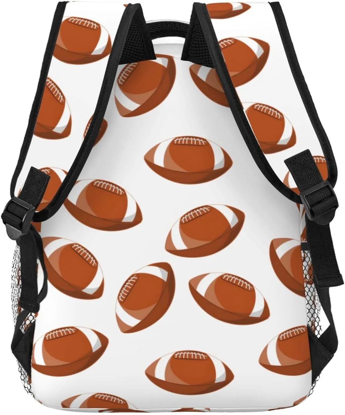 American Football Travel Laptop Backpack Women Lightweight Backpack Adjustable College Backpack Fits 15.6 Inch Laptop Waterproof Travel Backpack for Women, Men, Travel