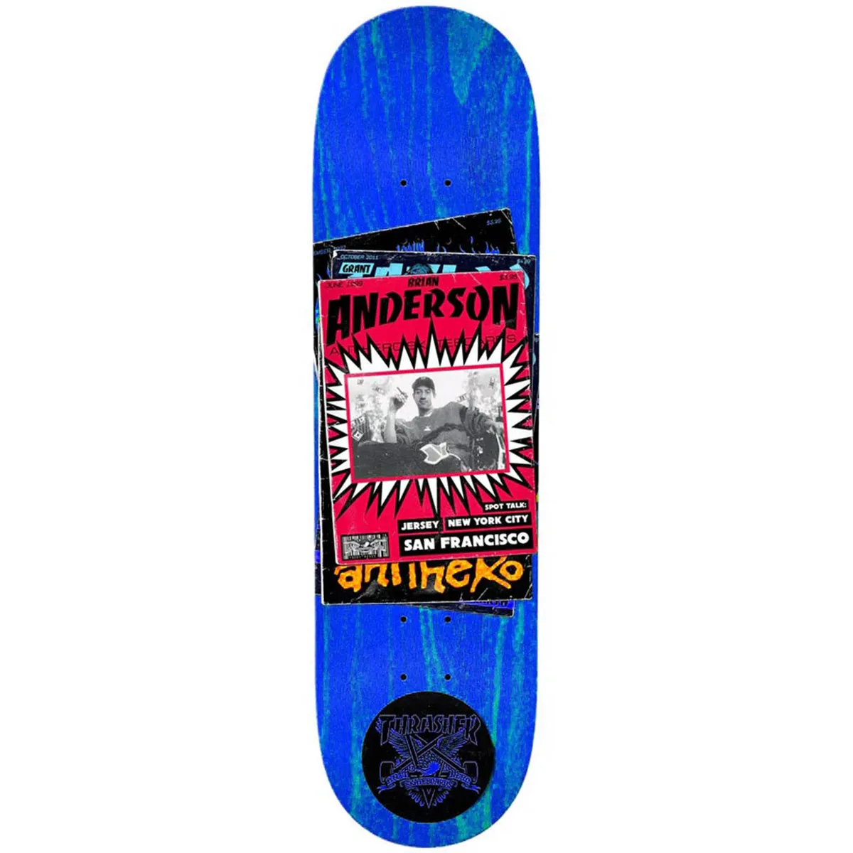 Anti Hero - Brian Anderson Thrasher 9.0 Skateboard Deck