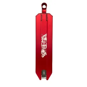 Apex Jett Williams Signature Scooter Deck - 5” x 19.3″ Red