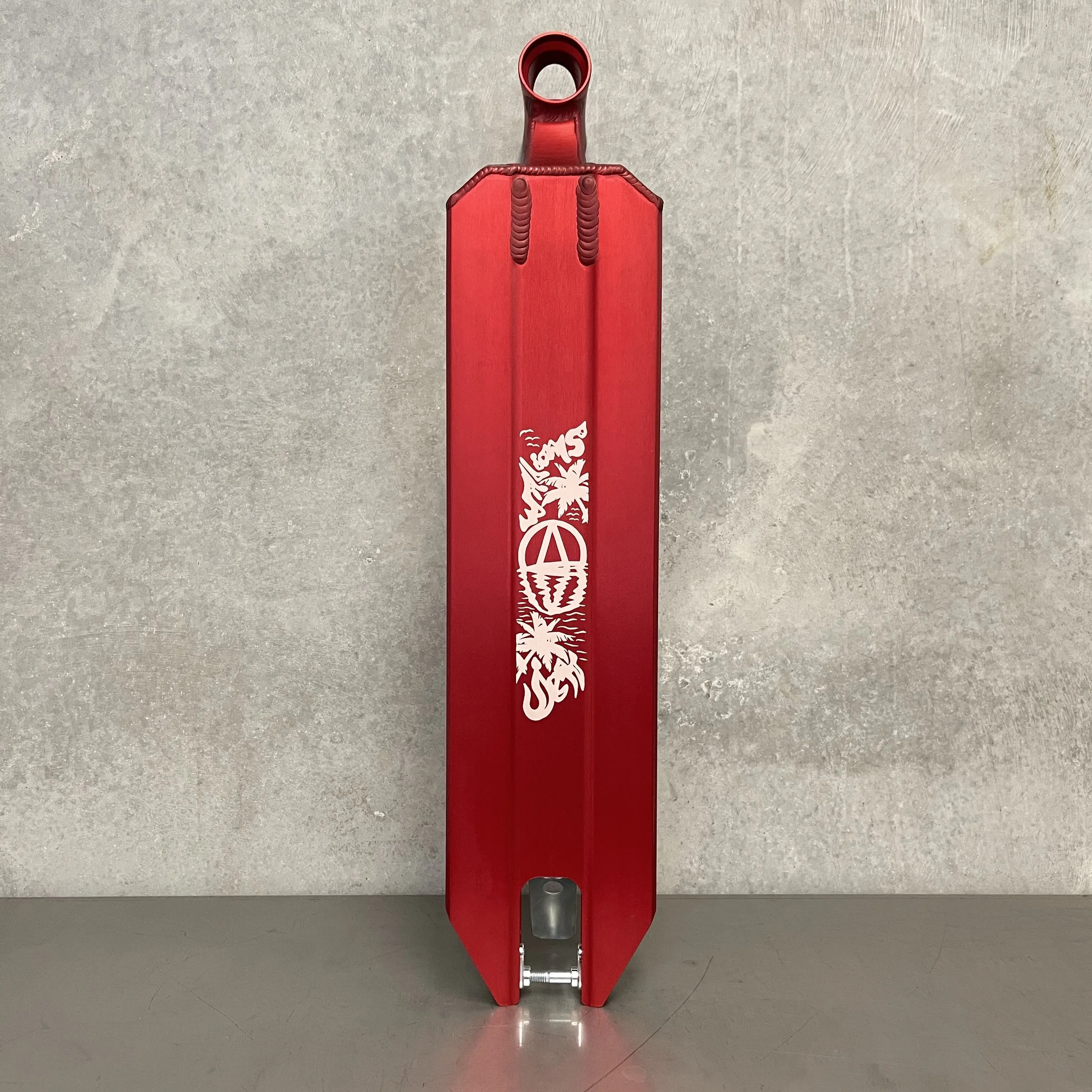 Apex Jett Williams Signature Scooter Deck - 5” x 19.3″ Red