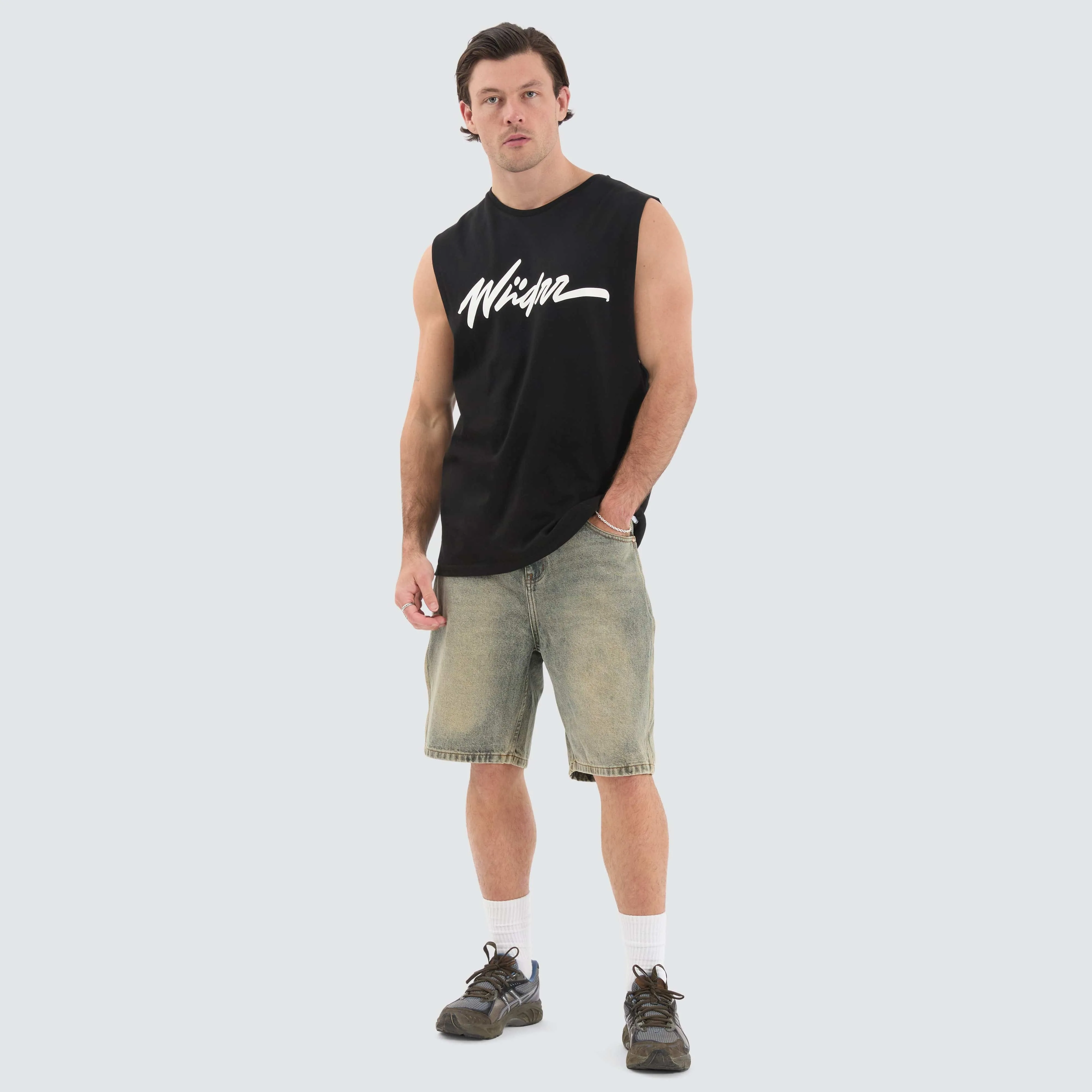 Apollo Muscle Top Black