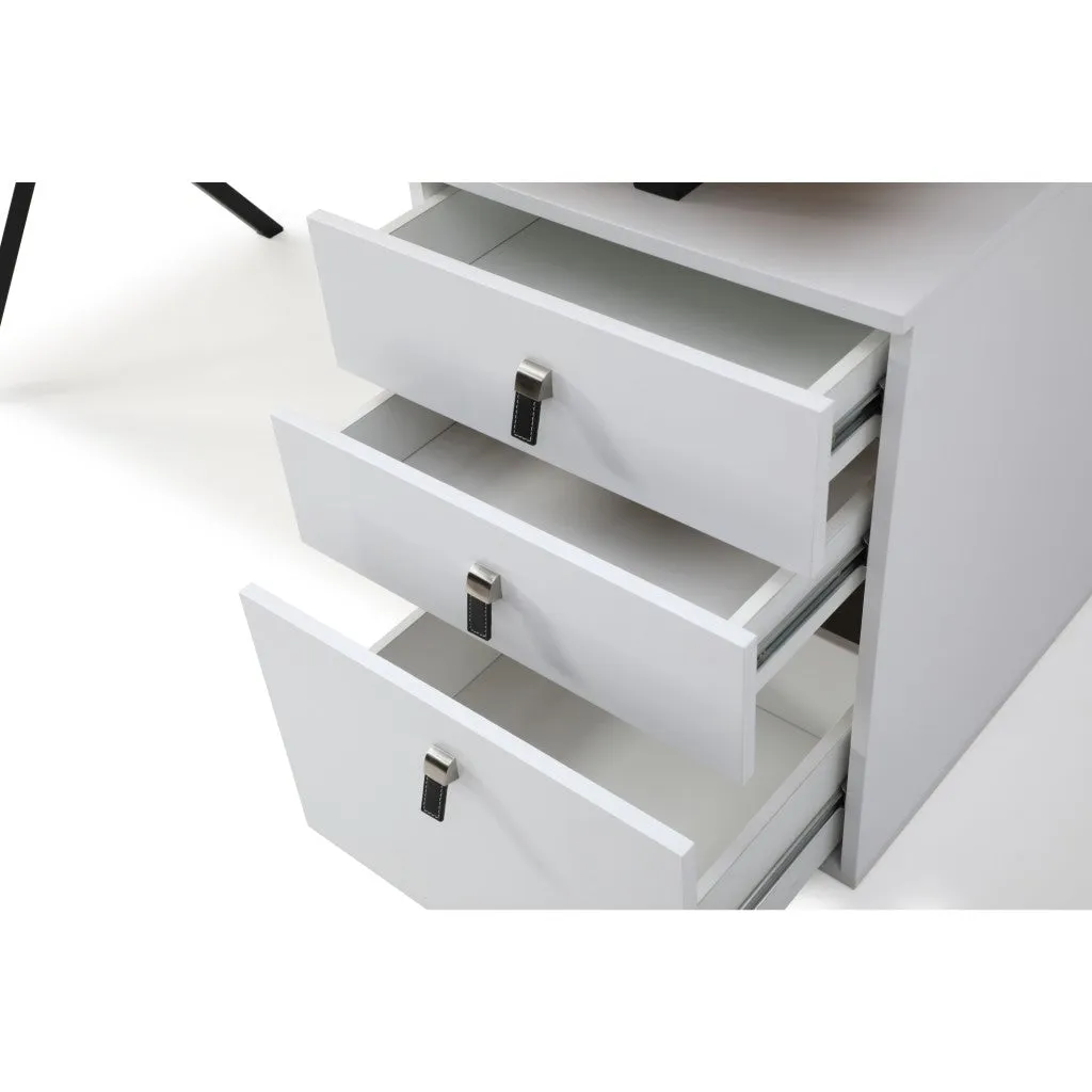 Axton Writing Desk with 3 Drawers