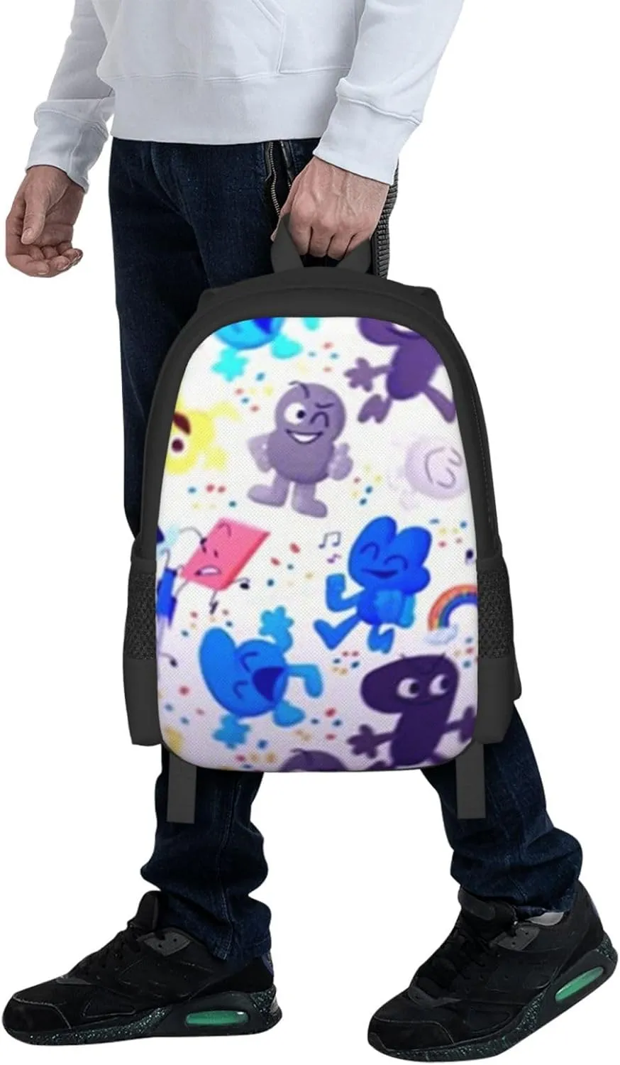 B-fdi Bookbags Casual Travel Daypack Lightweight Laptop Backpacks For Hiking Bag Black