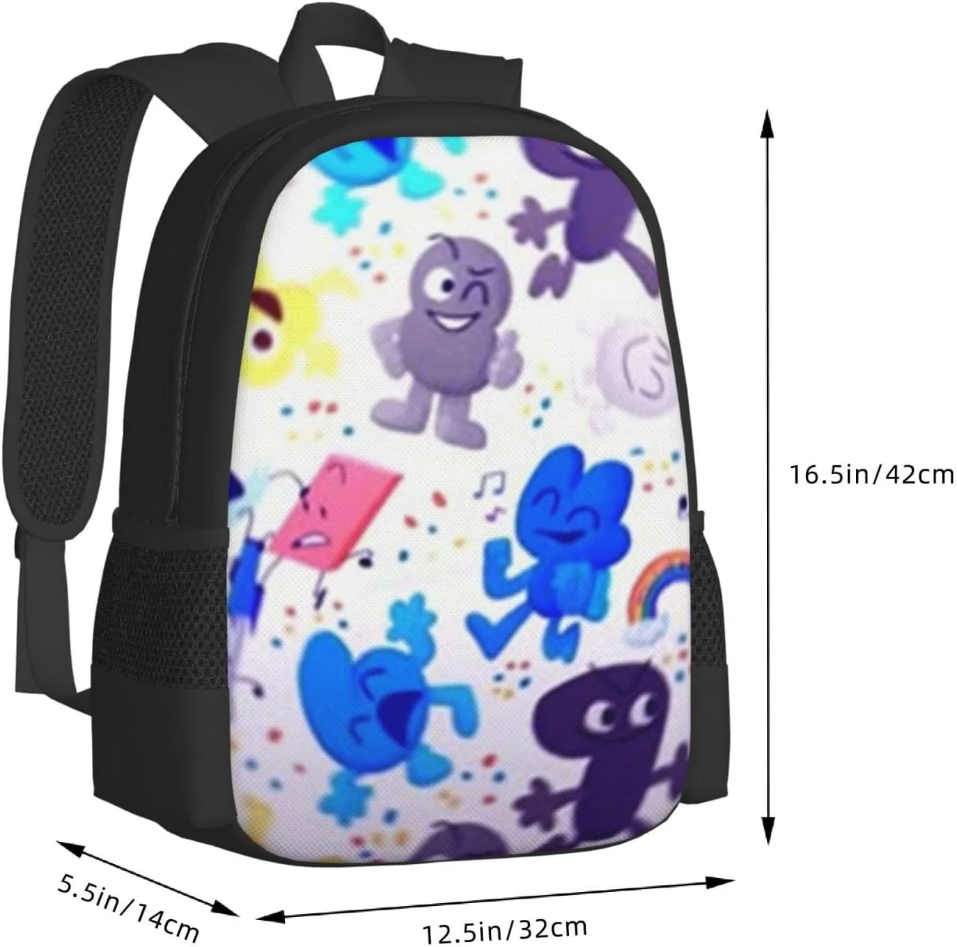 B-fdi Bookbags Casual Travel Daypack Lightweight Laptop Backpacks For Hiking Bag Black