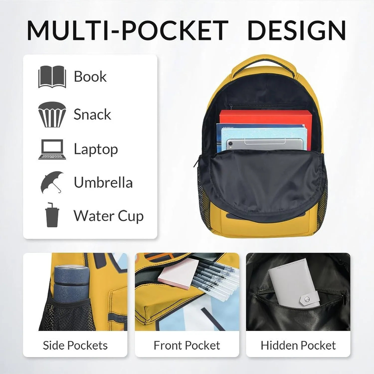 Backpack for School - 17 Inches Yellow School Bus Backpack for Kids - Lightweight Car Bookbag for Elementary Preschool - Cartoon Boys School Bag