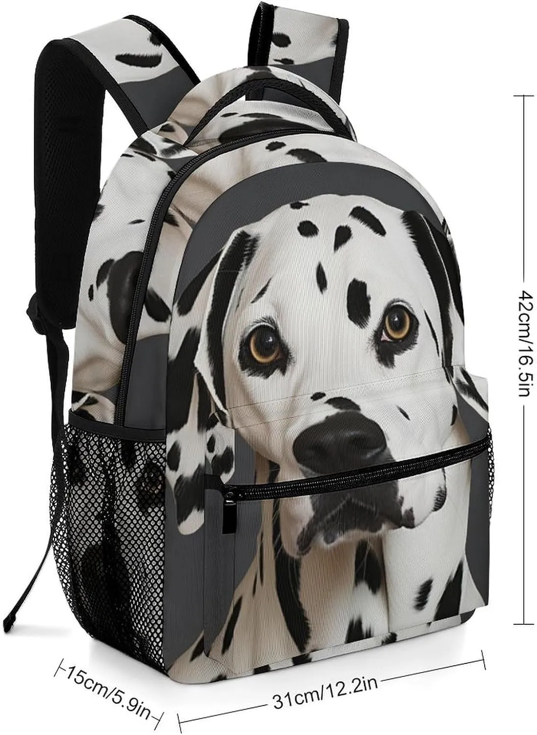Backpacks Dalmatian Travel Bag Laptop Backpack Casual Daypack for Weekender Business Hiking