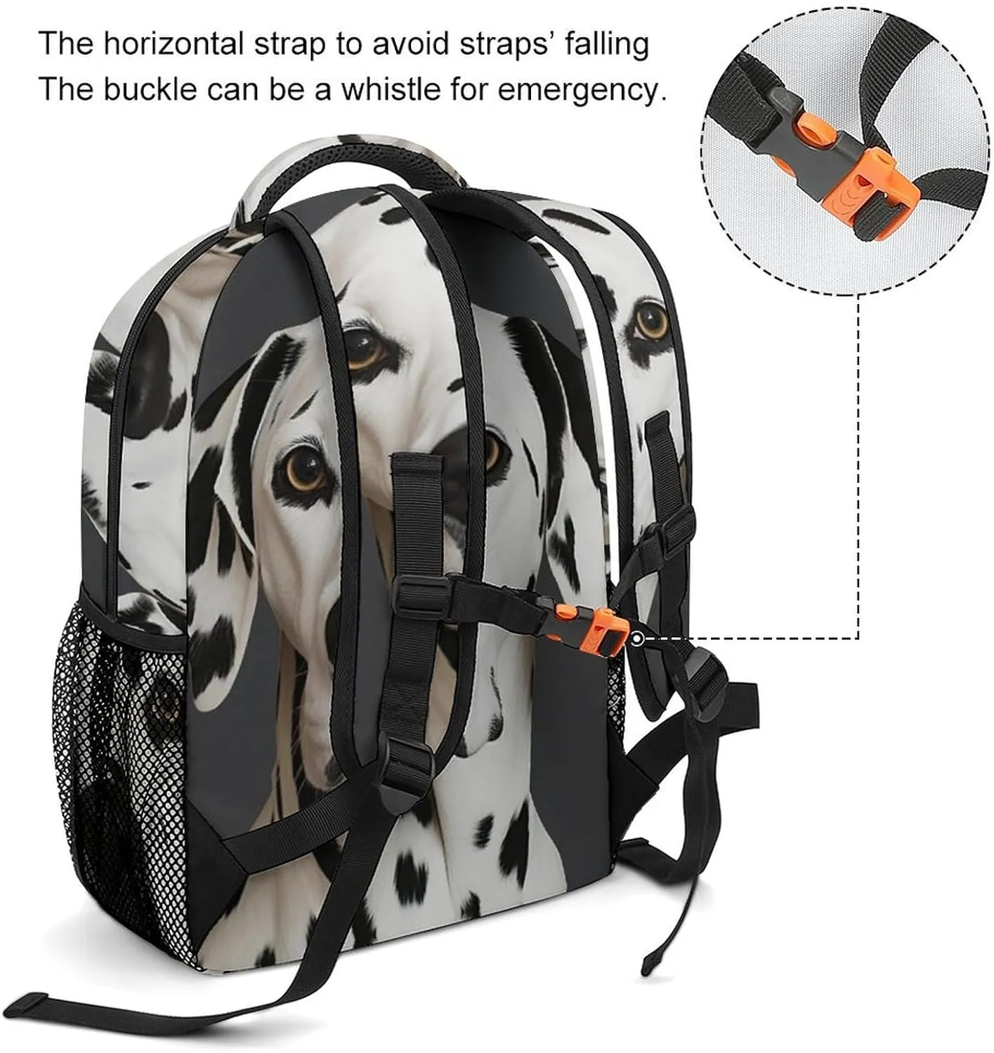 Backpacks Dalmatian Travel Bag Laptop Backpack Casual Daypack for Weekender Business Hiking