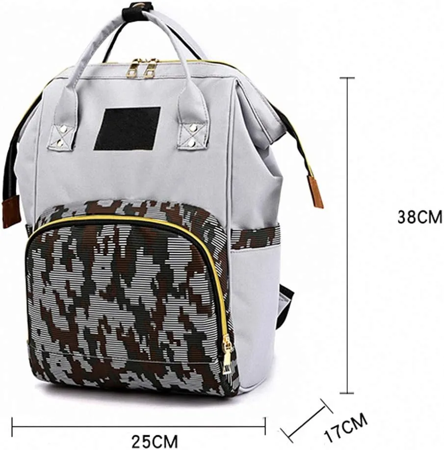Bag Women Bag Large Baby Bag outdoor Travel Nursing Backpack Dark Blue