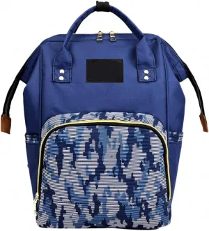 Bag Women Bag Large Baby Bag outdoor Travel Nursing Backpack Dark Blue