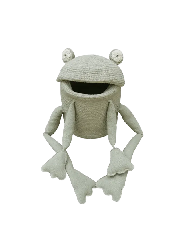 Basket Fred the Frog | Green