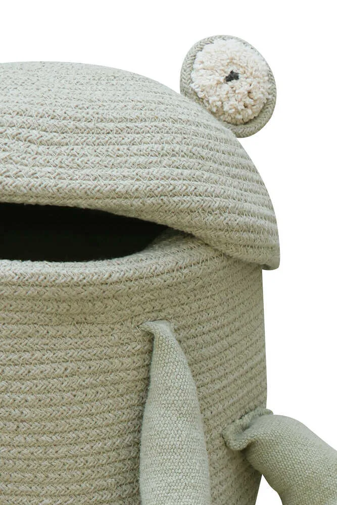Basket Fred the Frog | Green