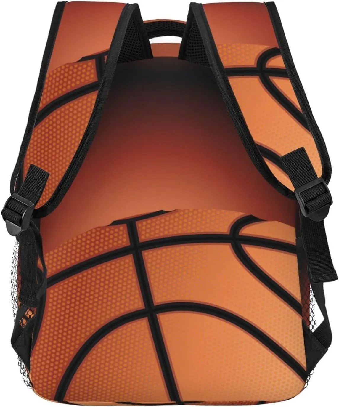Basketball Travel Laptop Backpack for Women Lightweight Backpack Adjustable College Backpack Fits 15.6 Inch Laptop Bag Waterproof Travel Backpack for Men, Work, Gym