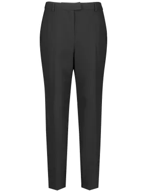 Black Slim Trousers