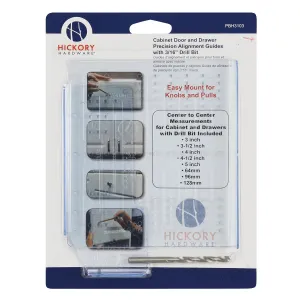 Cabinet Hardware Combo Mounting Template