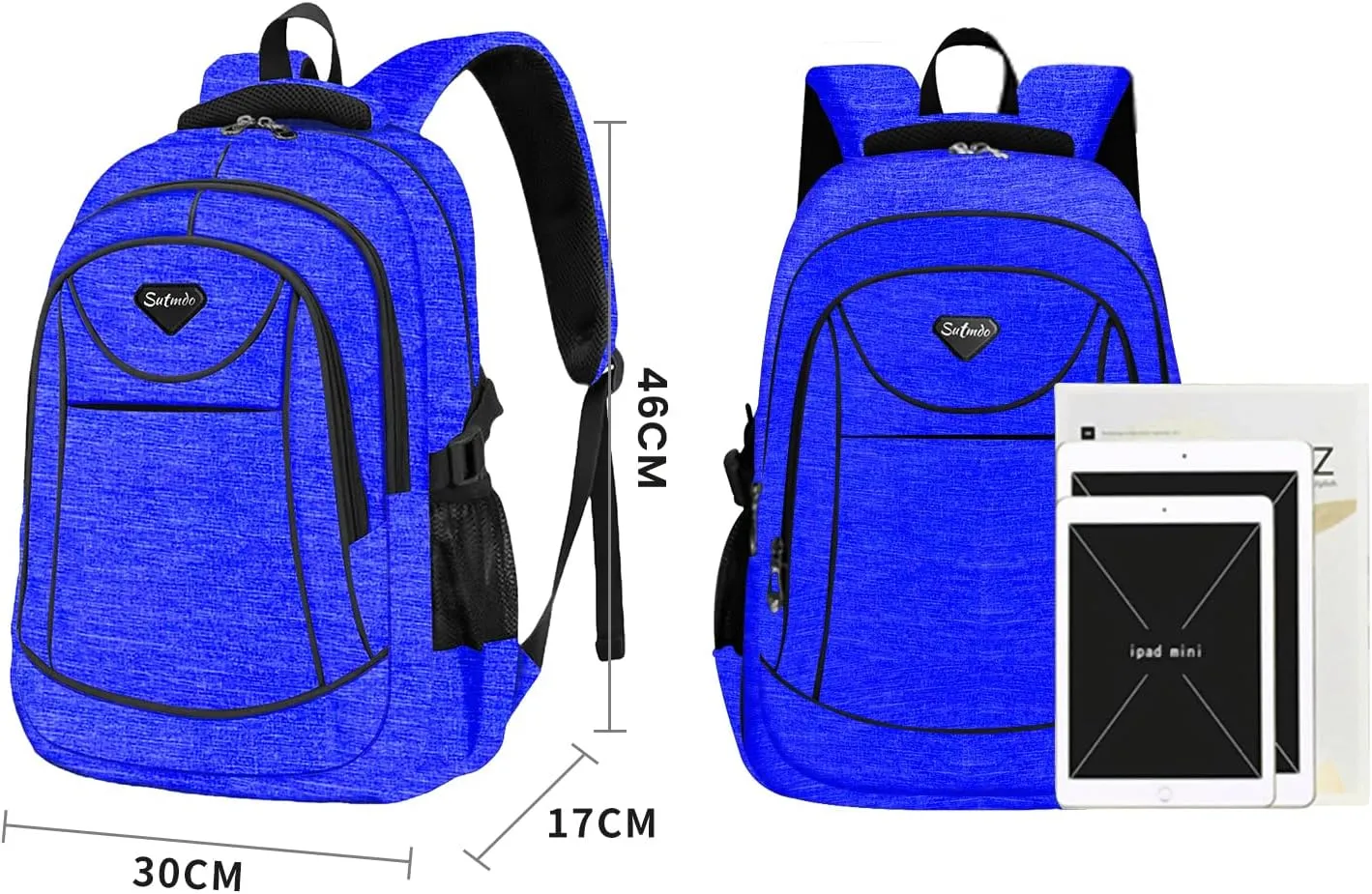 Casual Lightweight Backpacks for Boys & Girls, School Bookbags, 15 "Laptop Backpack, Travel Bag
