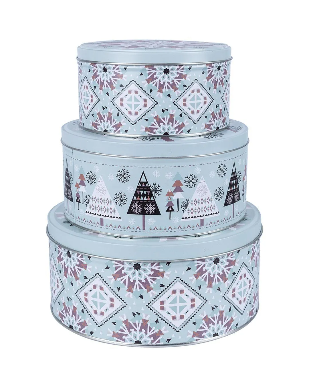 Christmas Metal Storage Boxes