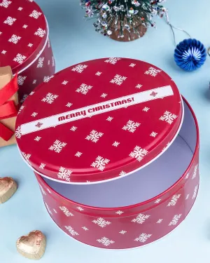 Christmas Metal Storage Boxes