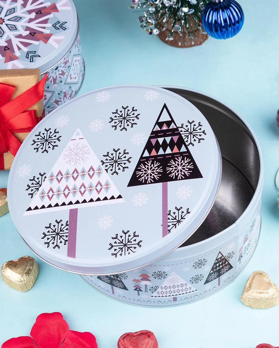 Christmas Metal Storage Boxes