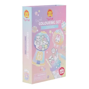 Colouring Set Pastel - Kawaii Cafe