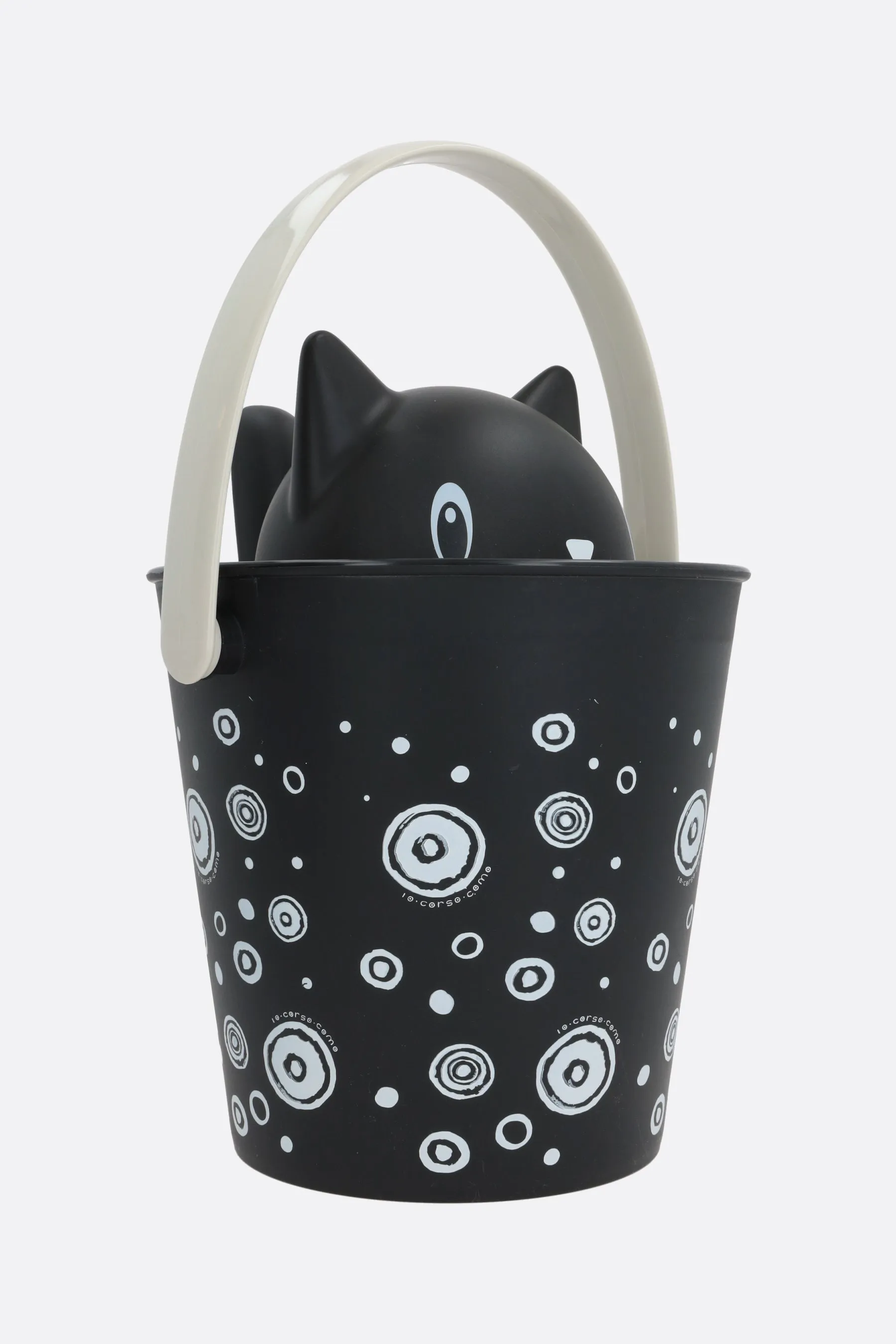 Crick recycled plastic dry cat food container