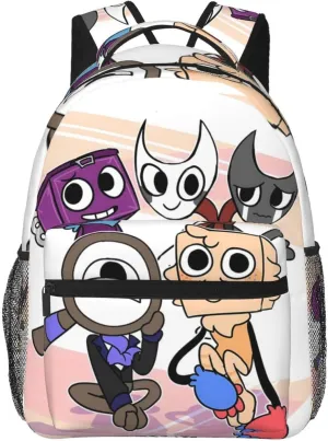 Dandys World Backpack Cartoon Large Capacity Laptop Backpack Travel Backpacks For Unisex