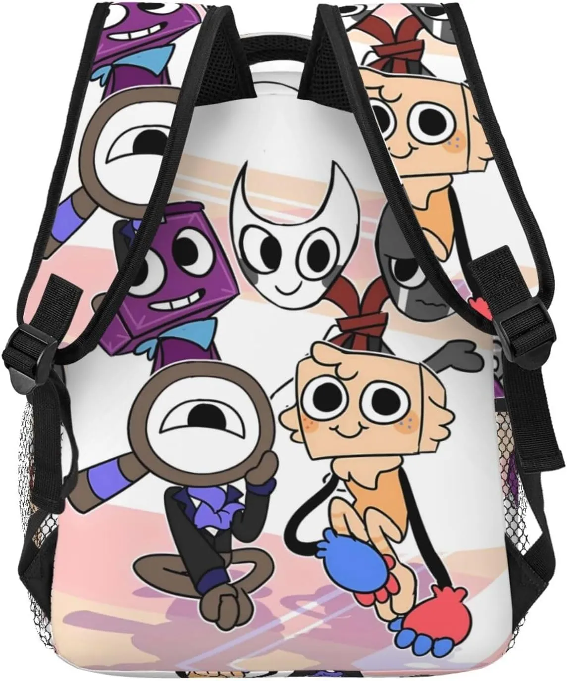 Dandys World Backpack Cartoon Large Capacity Laptop Backpack Travel Backpacks For Unisex