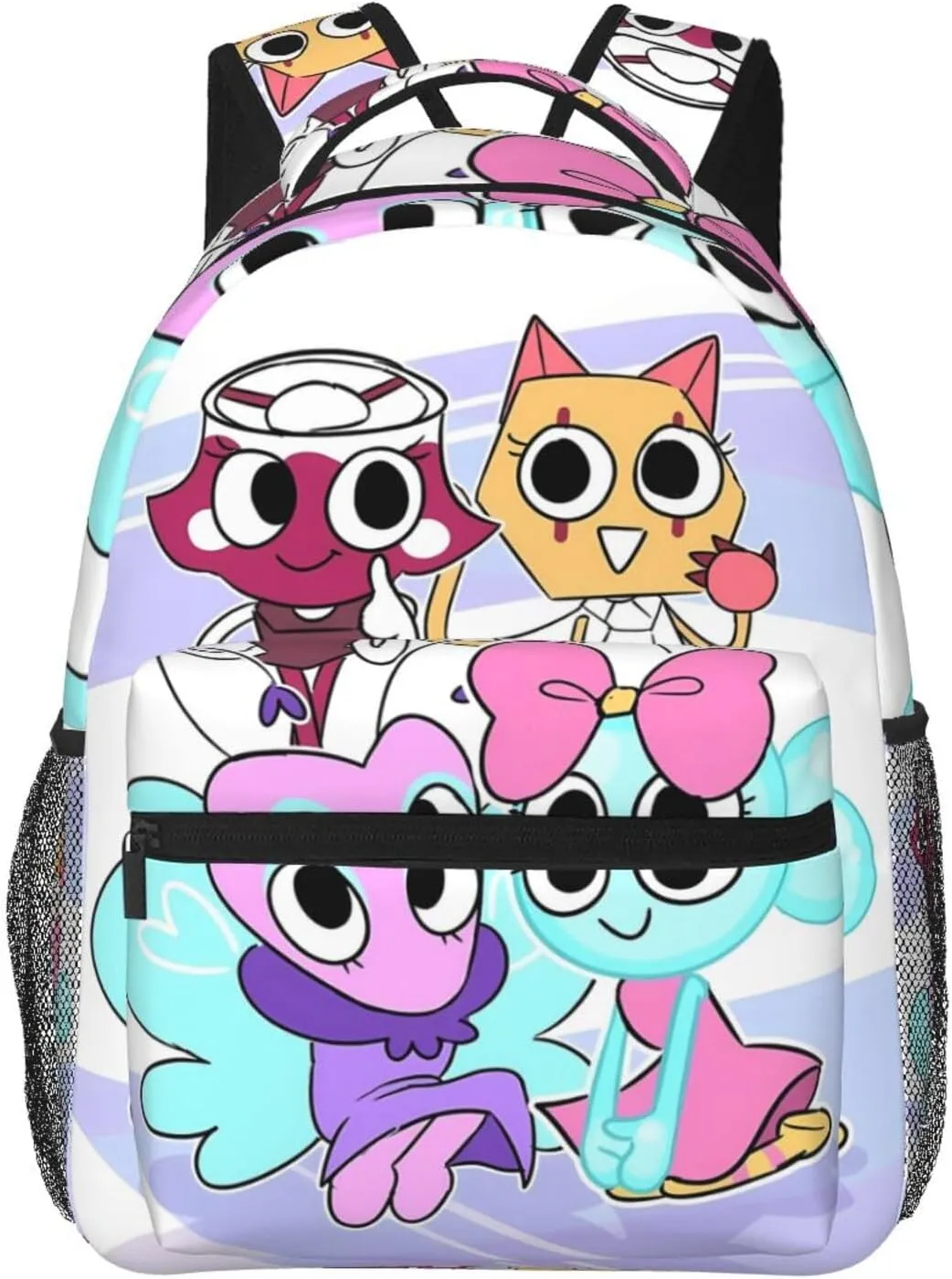 Dandys World Backpack Cartoon Large Capacity Laptop Backpack Travel Backpacks For Unisex