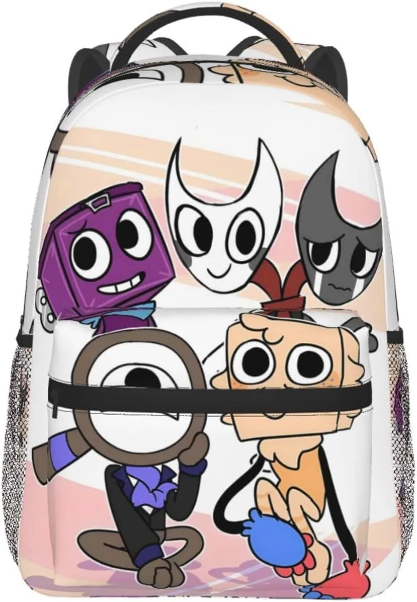 Dandys World Backpack Cartoon Large Capacity Laptop Backpack Travel Backpacks For Unisex