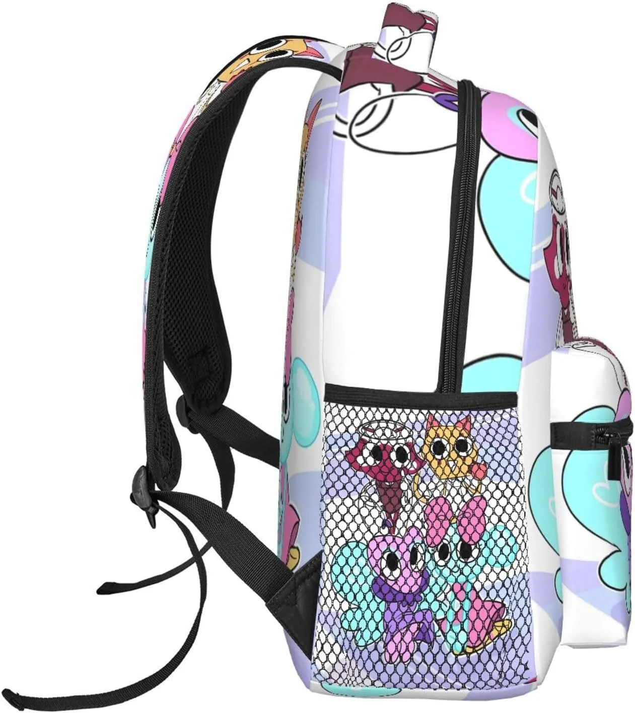 Dandys World Backpack Cartoon Large Capacity Laptop Backpack Travel Backpacks For Unisex