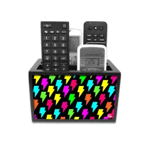 Designer Remote Holder for Table For TV / AC Remotes -  Lightning
