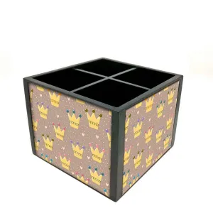 Desk Organizer For Stationery -  Crowns