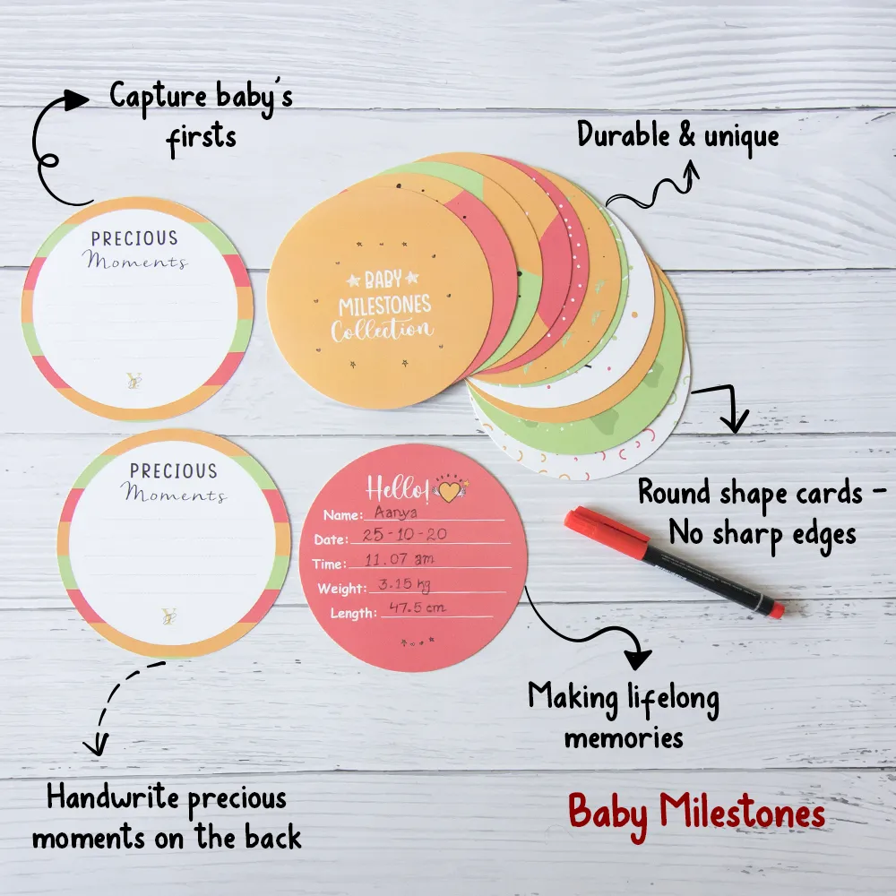 Doodle Circles - Welcome Baby Gift Basket (Collective)